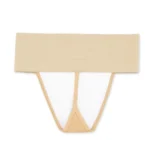 capezio quilted dance belt natural n5930 2 4